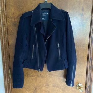 AMERICAN EAGLE. Size MEDIUM. Dark blue Wool “Moro” style jacket.